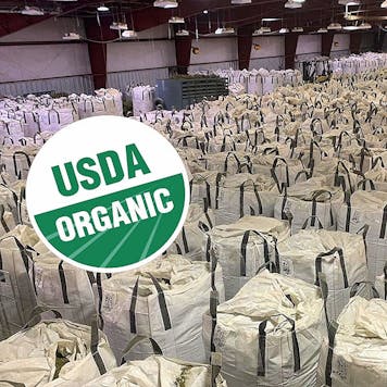 Photo of USDA Certified Organic Hemp Biomass