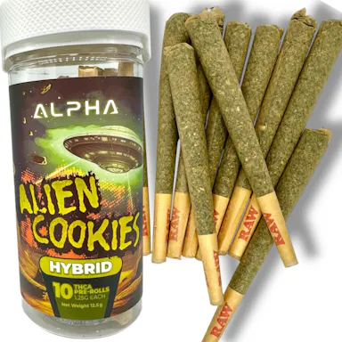 EXOTIC AAA THCA PRE-ROLLS 1.25 GRAM 🔥 HASH BURGER 1.25 GRAMS EA  10 PACK 😎 ONLY $45 SALE $̶6̶9̶