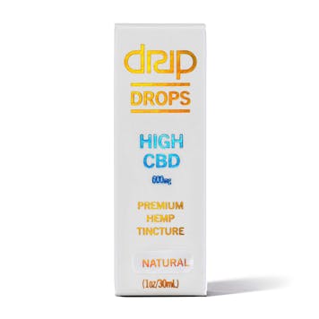 Photo of DRIP DROPS High CBD Natural 600mg