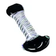 Product image for 4.5 " Slyme Accented Barber Pole Hand Pipe