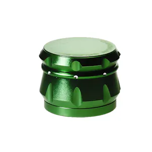 Photo of 4pc Chromium Crusher Grinder With Finger Grooves Green - 2 1/2"