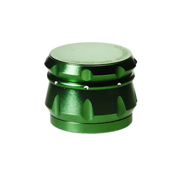 Photo of 4pc Chromium Crusher Grinder With Finger Grooves Green - 2 1/2"