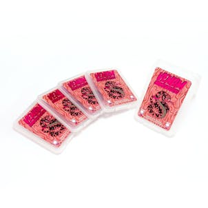 Photo of 25 Pink VENOM CONCENTRATES Shatter Packs Wax MMJ Packaging by Shatter Labels SP-012