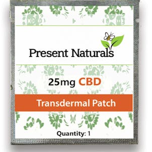 Photo of Present Naturals CBD Transdermal Patch