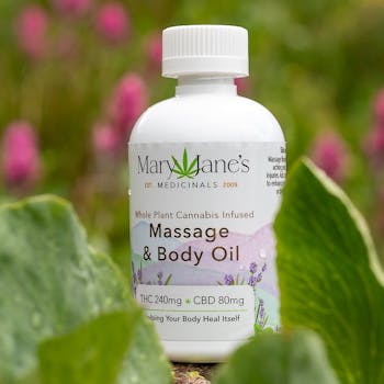 Mary Jane's Medicinals: Cannabis Infused Massage Lotion 4 oz