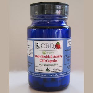 Photo of Daily Health & Anxiety CBD Capsules (for People)