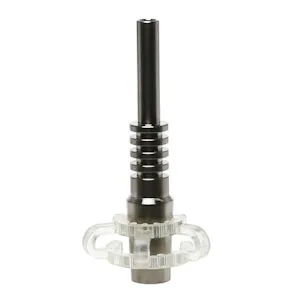 Photo of 5" 14mm Dichro Nectar Collector Kit with Clip & Titanium Tip - Blue