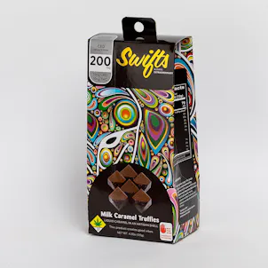 Photo of Milk Chocolate Caramel Truffles (CBD) 200mg 1:1 10-pack