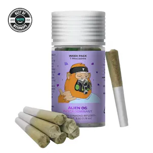 Photo of ALIEN OG - 7 Mini Joints 3.5 gram