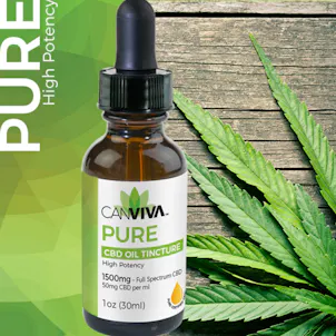 Photo of CANVIVA - PURE CBD Oil Tincture 1500mg