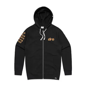 Photo of DRO Delta 9 Gold Zip-Up Hoodie