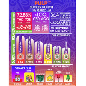 Photo of Sucker Punch PULP Cured Resin Full Spectrum Extract 1g