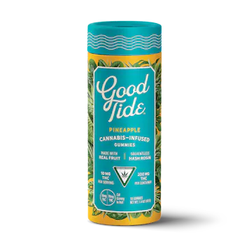 Photo of Pineapple Solventless Hash Rosin Gummies | 200mg