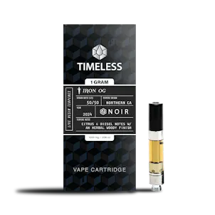 Photo of Noir Iron OG 1000mg Vape Cartridge