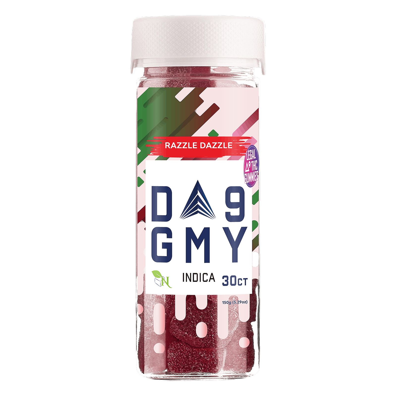 A Gift From Nature Delta 9 Gummies Razzle Dazzle INDICA Leafly