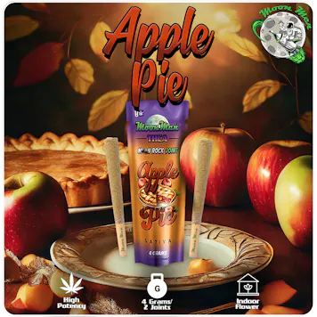 Photo of THCA Moon Rock Double Joint (2 X 2g) – Apple Pie