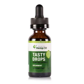 Photo of Tasty Drops Hemp Oil Tincture (1oz, 1,000mg CBD)