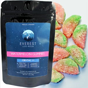 Photo of CBD 1:1 Watermelon Gummies, 200mg