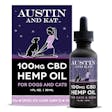 Product image for Austin and Kat - 100mg CBD Hemp Oil for Dogs and Cats