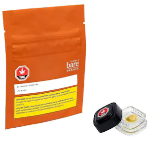 Photo of BC Organic Tangie CKS 1g Live Rosin