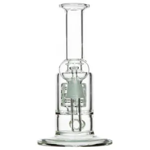 Photo of 8" Mini Dab Rig with Barrel Perc