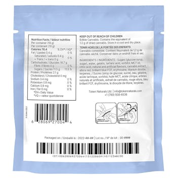 Photo of CBZ™ CBN + CBD Pomegranate Berry Gummy Drop 4-Pack (10mg CBN/20mg CBD each)