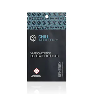 Photo of CHILL 3:1 CBD 1,000 mg Vape Cartridge
