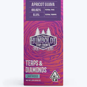 Photo of Humboldt Terp Council | Live Resin Vape Cartridge Apricot Guava 1g