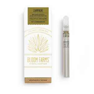 Photo of Champagne CBD Mini Vapor Pen - 0.5g